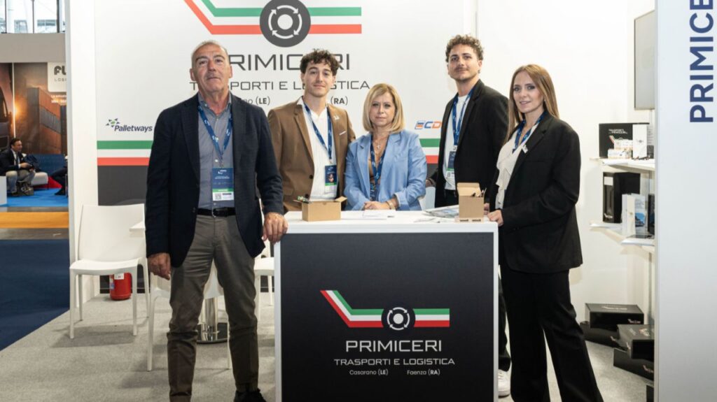 Primiceri Logistica a Transpotec Logitec 2026 nel Logistic Village FIAP